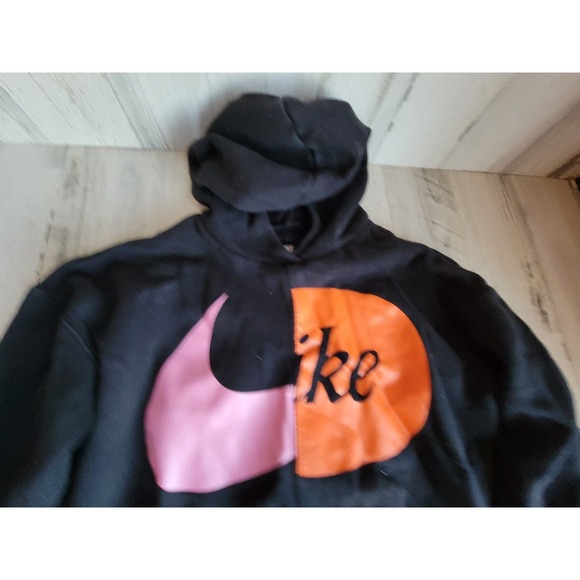 Nike youth XL dual logo pull over sweatshirt sports athletic - Picture 5 of 8